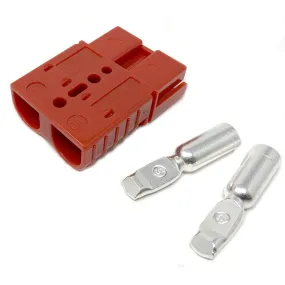 Charger Plug 175Amp Red, 1/0 Contacts