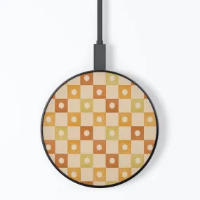 Checkered Elegance Wireless Charger