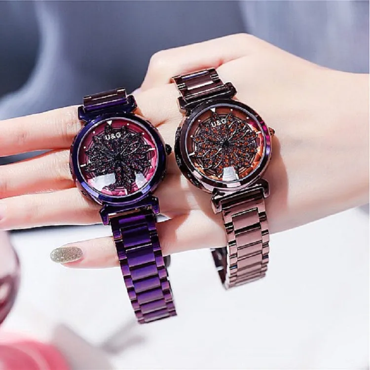 Chic Rotatable Dial Women's Watch