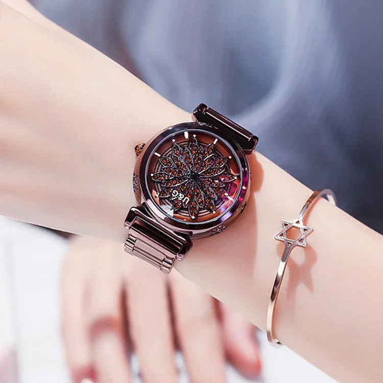 Chic Rotatable Dial Women's Watch