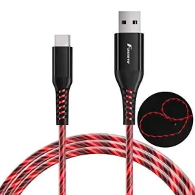 Christmas LED USB Type C Cable.