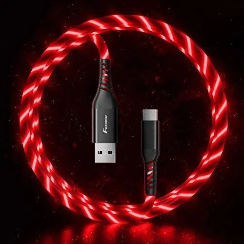 Christmas LED USB Type C Cable.