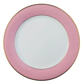 ColorSheen Pink Charger - Gold