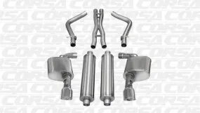 Corsa Extreme Cat-Back Exhaust : 300C / Charger SRT8 2012 - 2014