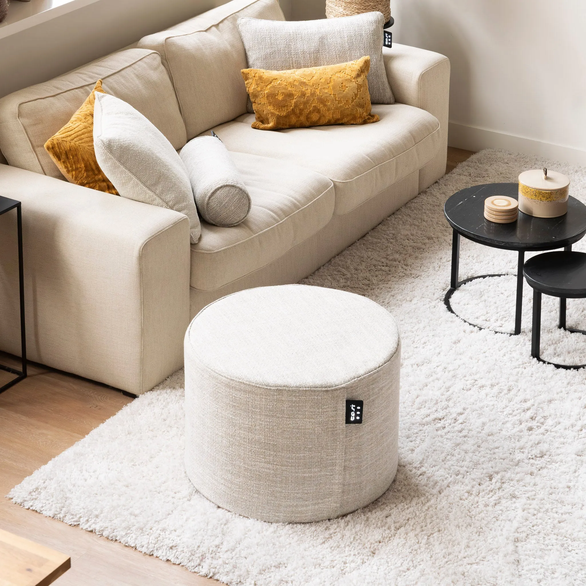 Cosipouf Heated Comfort in Natural