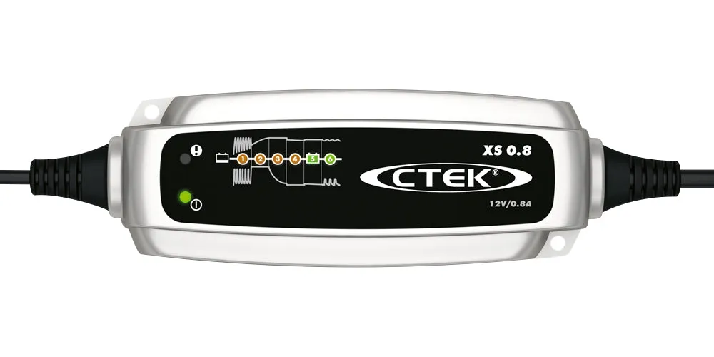 CTEK - XS 0.8 Smart Battery Charger with 5 Years Warranty