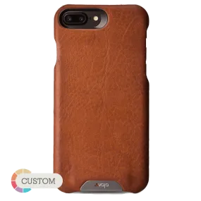 Customizable Grip - iPhone 7 Plus leather case