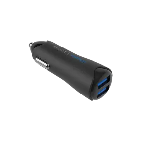 Cygnett Dual USB Car Charger in Black