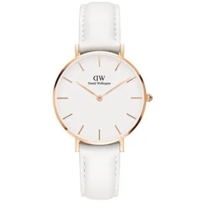 Daniel Wellington Ladies White Petite Bondi Watch DW00100249