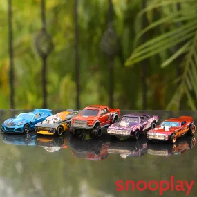 Diecast Hotwheels Horsepower - Pack of 5 Cars