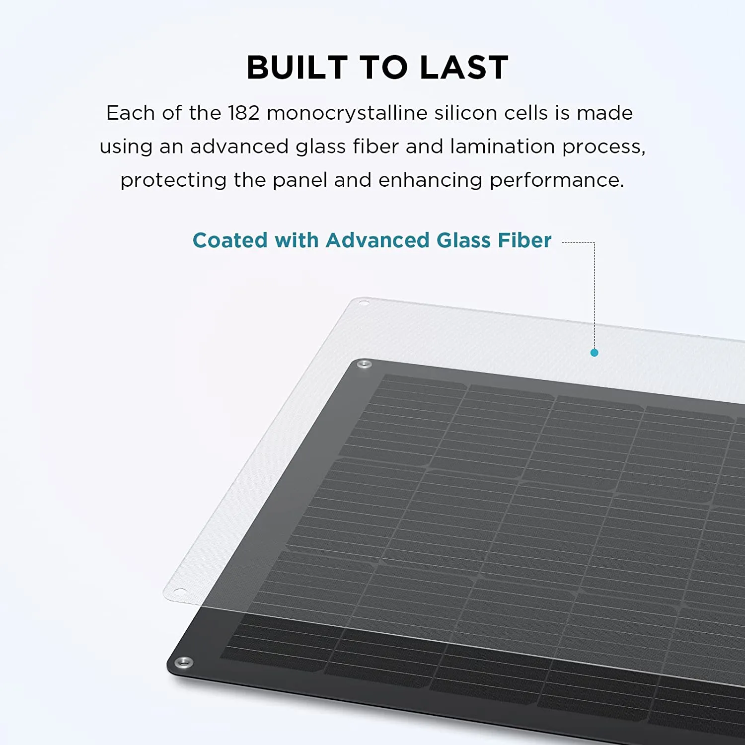 EcoFlow 100W Flexible Solar Panel Photovoltaic Panels IP68 Waterproof Solar Panel Kit Complete High Efficiency Solar Modules