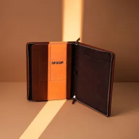 Endless Folio A4 in Brown Leather