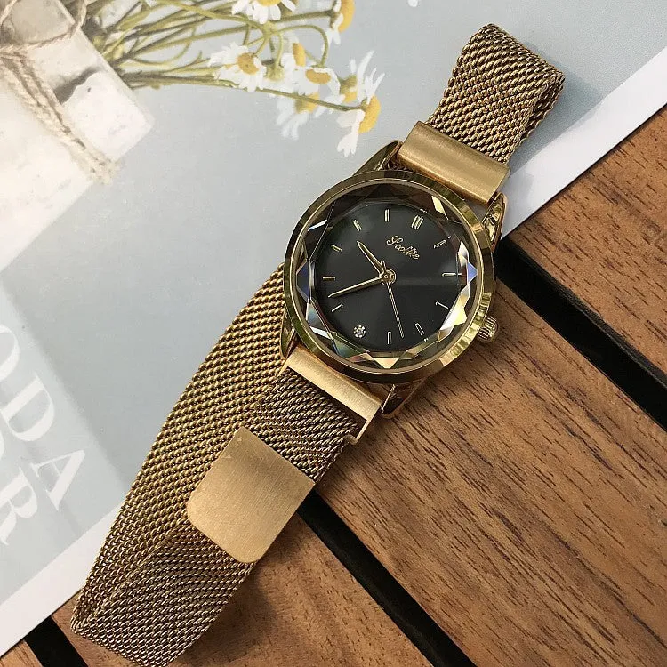 Fashion Mesh Strap Women's Watch