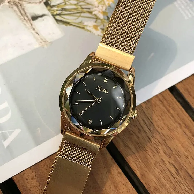 Fashion Mesh Strap Women's Watch