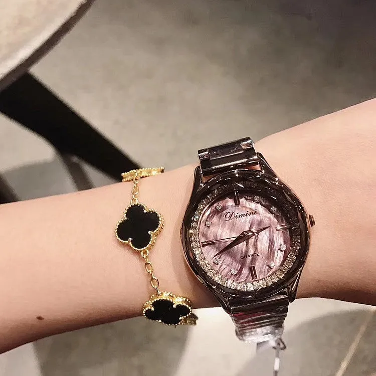 Fashion Shell Dial Women's Watch