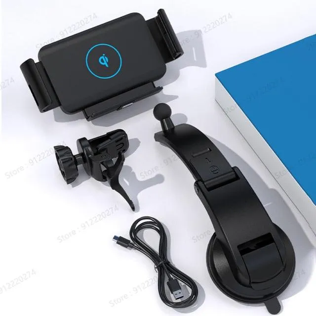 Fast Wireless Car Charger Stand Air outlet For Samsung Z Fold 2 3 4