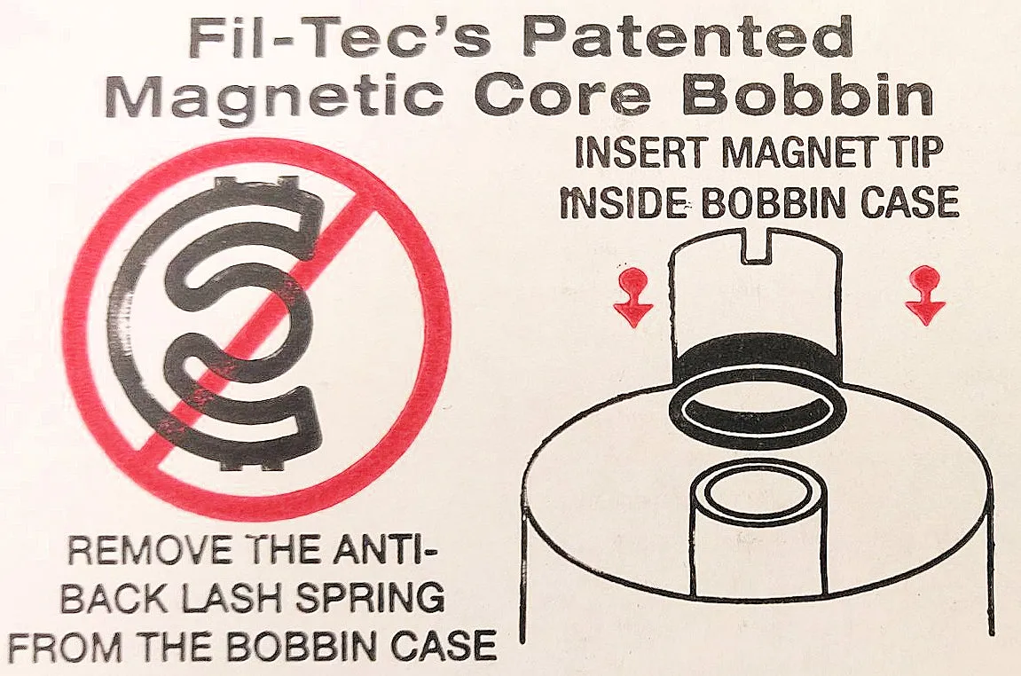 Fil-Tec Magna-Glide Machine Embroidery Bobbins - Size L White (100 Bobbins)