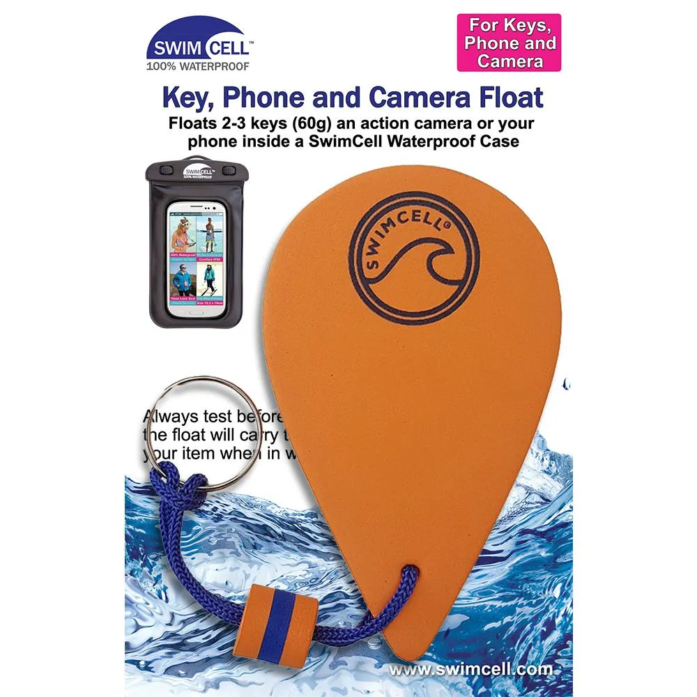 Floating Key Ring For Boats - Orange Key Float