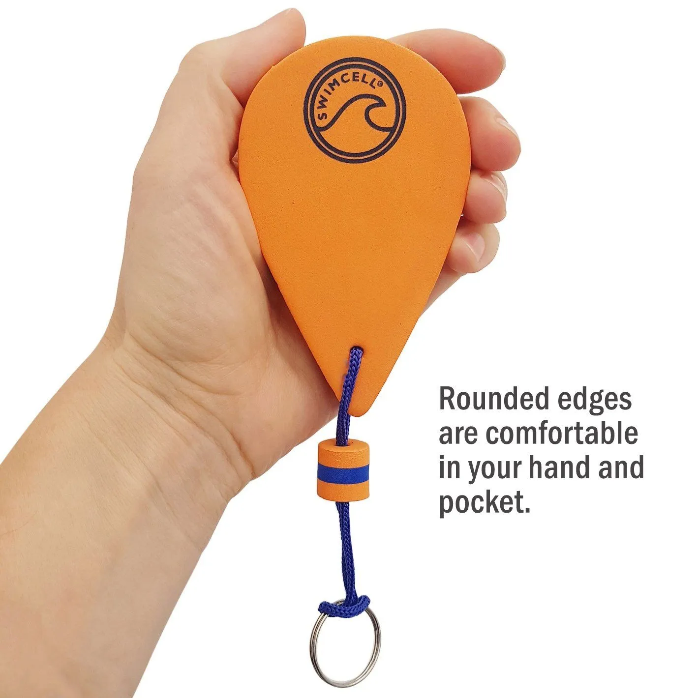 Floating Key Ring For Boats - Orange Key Float