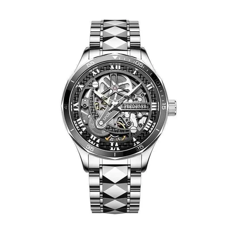 FN1807 Men's Casual Sport Mechanical Wristwatch: Simple and Fashionable