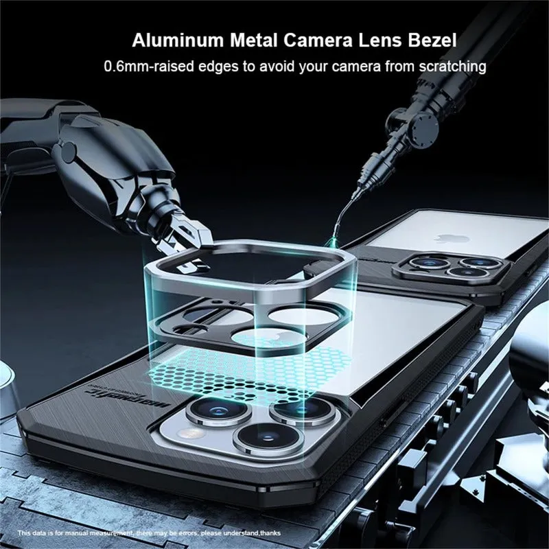 Foldable Magnetic Airbag Shockproof Case For iPhone