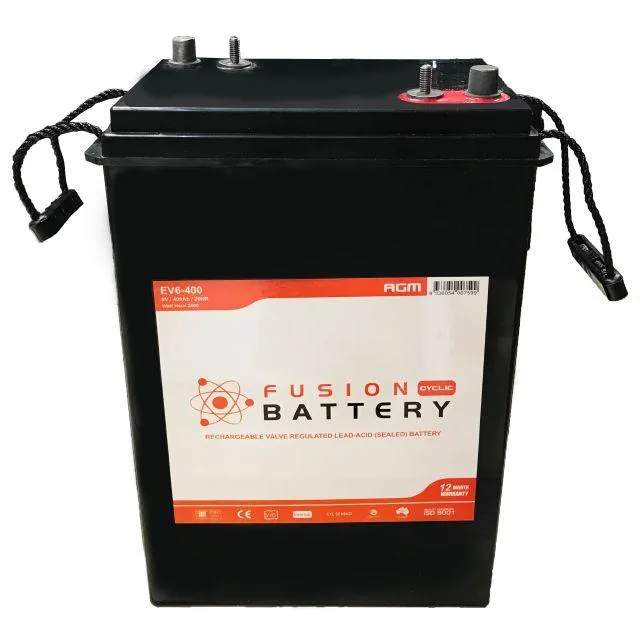 Fusion Electric Vehicle series Battery 6V 800CCA