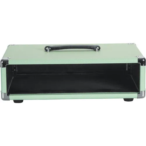 Gator GR-RETRORACK-2SG Vintage Amp Vibe Rack Case - 2U Seafoam Green