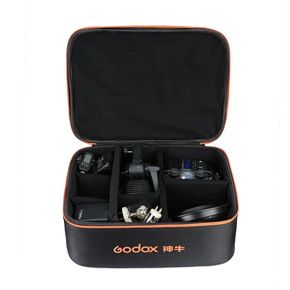 GODOX CB-09 Hard Carrying Storage Suitcase Carry Bag for AD600 AD600B AD600BM AD360 TT685 Flash Kit or Other Strobe Light