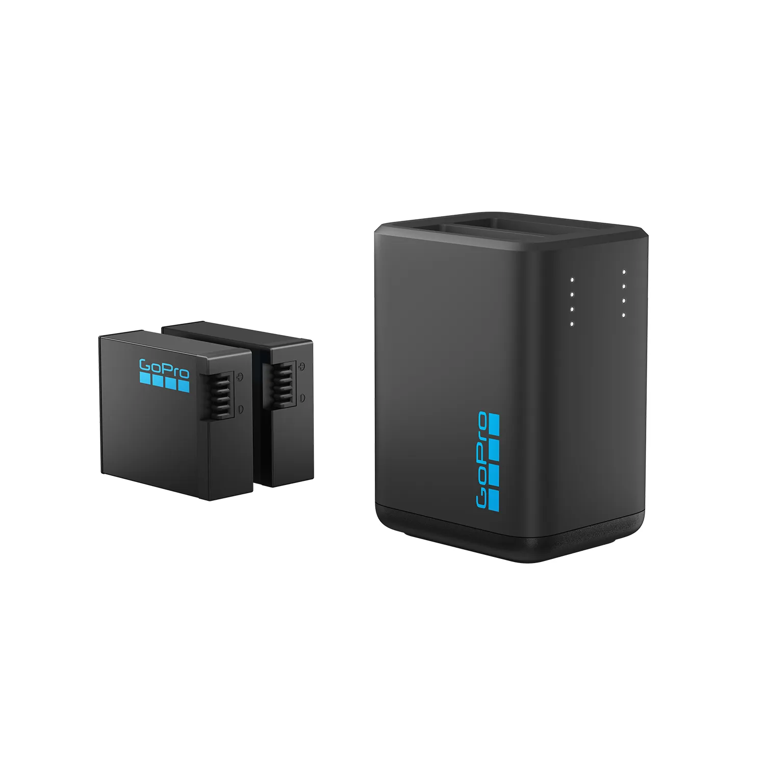 GoPro Dual Battery Charger   Enduro Batteries for Hero 13 Black