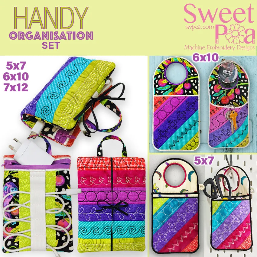 Handy Phone Charger Organizer & Handy Hanging Organizer Set