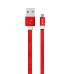 High Speed Steel Data Cable In Red