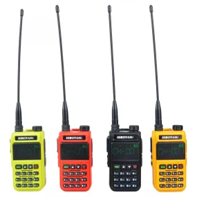 HIROYASU UV-5118 Air Band 118-660MHz 128Ch 5W Vox Scrambler Frequency Scanner Wireless Ham FM Walkie Talkie Full Band