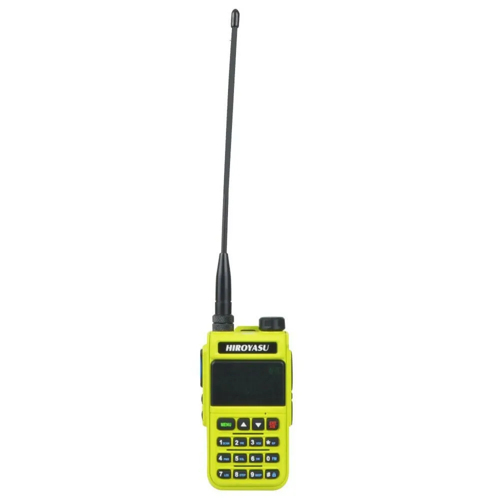 HIROYASU UV-5118 Air Band 118-660MHz 128Ch 5W Vox Scrambler Frequency Scanner Wireless Ham FM Walkie Talkie Full Band