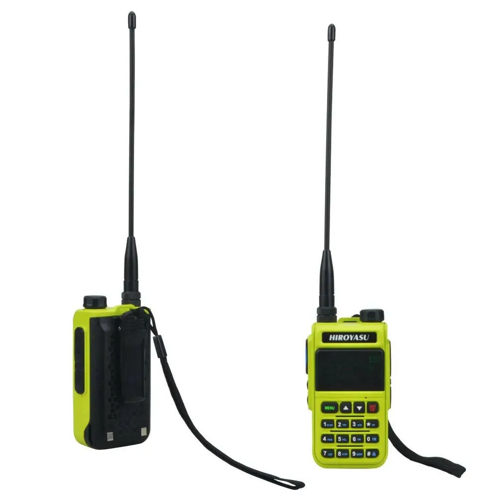 HIROYASU UV-5118 Air Band 118-660MHz 128Ch 5W Vox Scrambler Frequency Scanner Wireless Ham FM Walkie Talkie Full Band