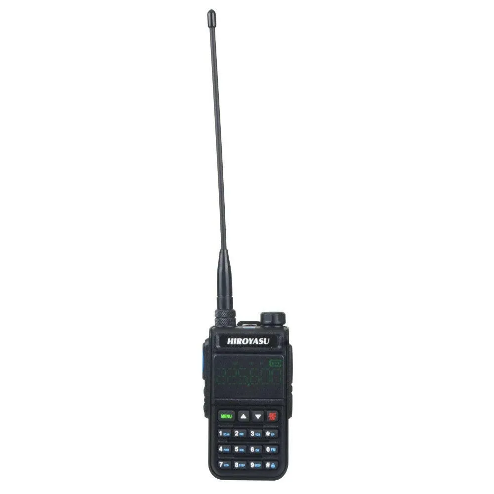 HIROYASU UV-5118 Air Band 118-660MHz 128Ch 5W Vox Scrambler Frequency Scanner Wireless Ham FM Walkie Talkie Full Band