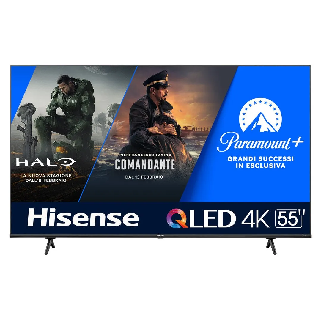 Hisense 55E7kq Tv 139.7 Cm (55") 4K Ultra Hd Smart Tv Wi-Fi Black 275 Cd/M²