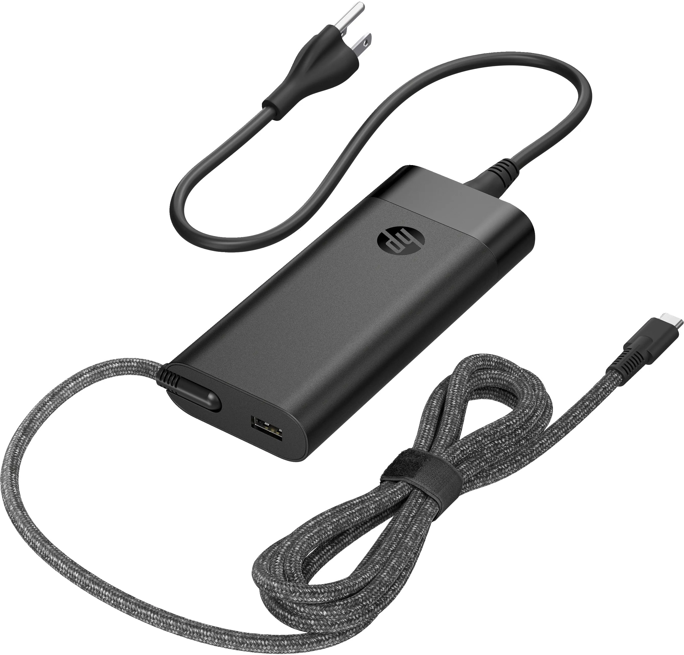 Hp 110W Laptop Charger - Power Adapter - Usb-C - Ac 115/230 V - 110 Watt - Output Connectors: 2 - Europe - Black