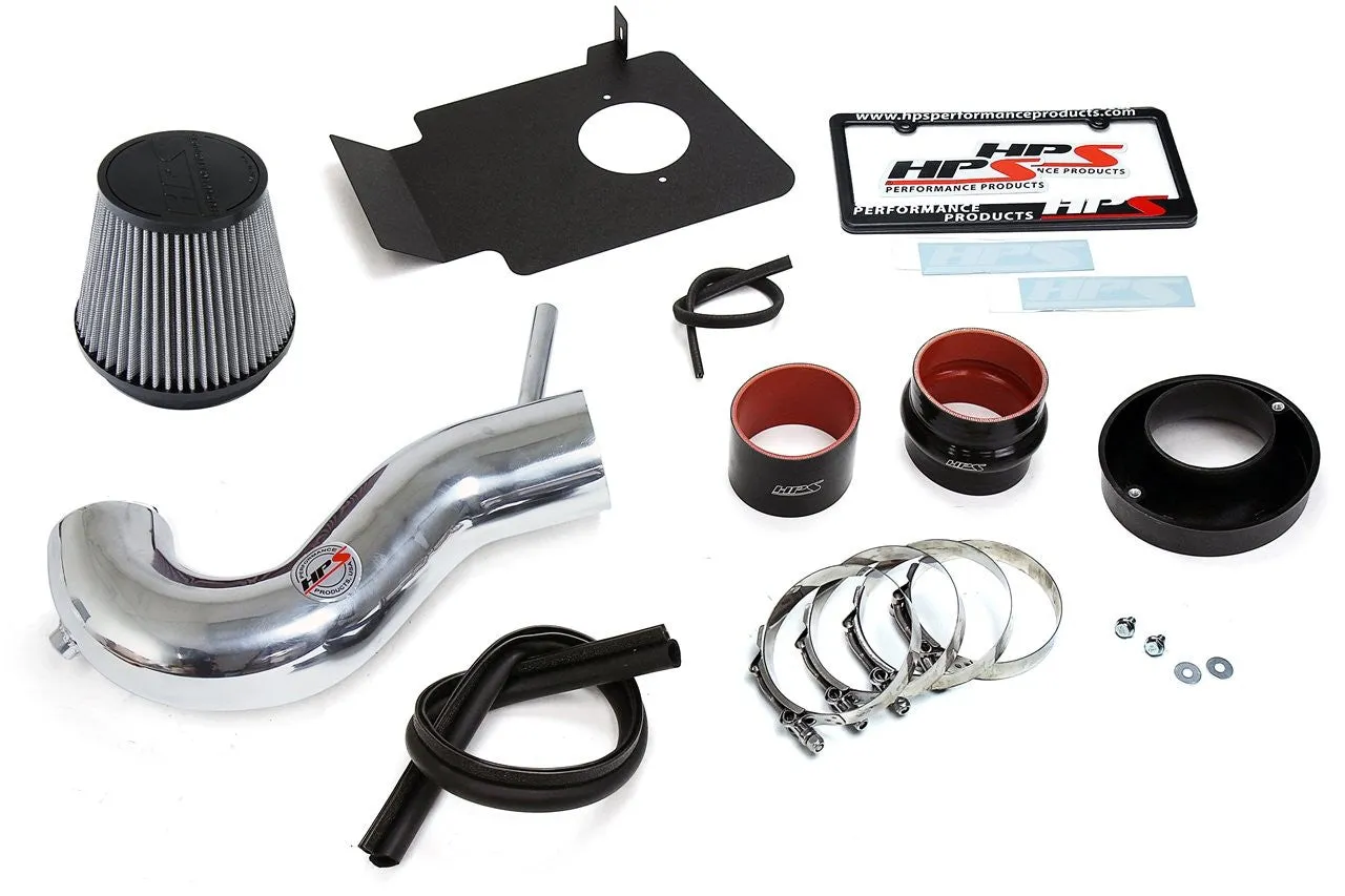 HPS Short Ram Air Intake 827-627P Dodge Charger 2006-10 Polish