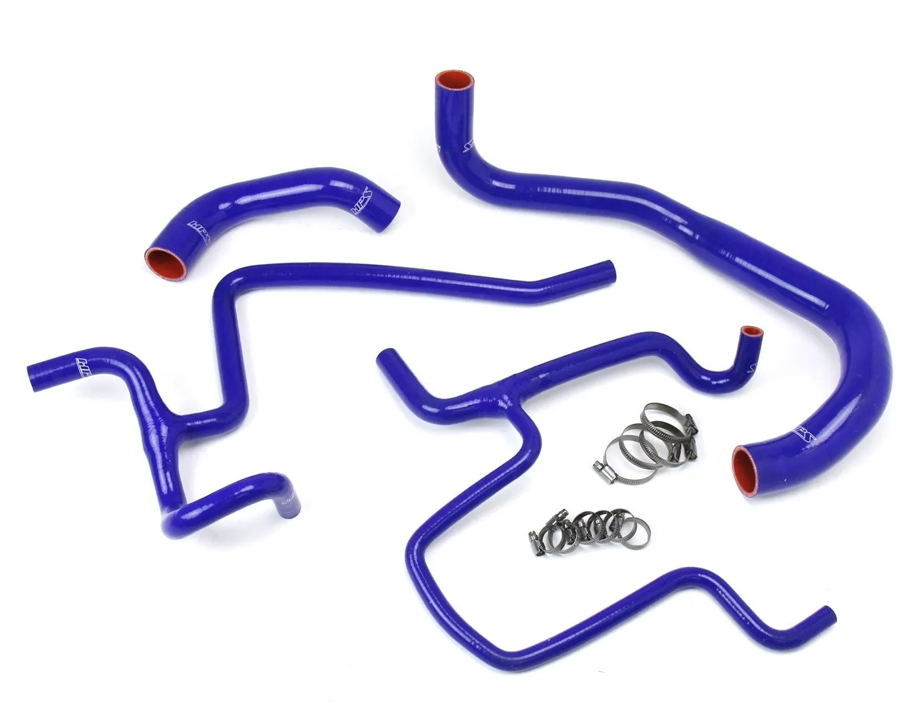 HPS Silicone Radiator   Heater Hoses Dodge Charger 5.7L V8 Non Pursuit (11-18) Red / Blue / Black