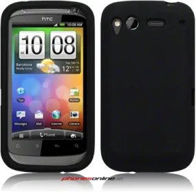 HTC Desire S Silicon Skin Black