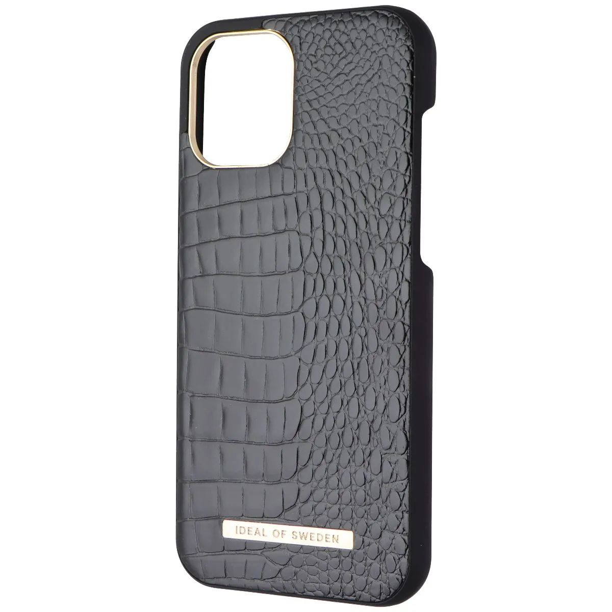 iDeal of Sweden Neo Noir Croco Case for Apple iPhone 12 Pro Max - Black