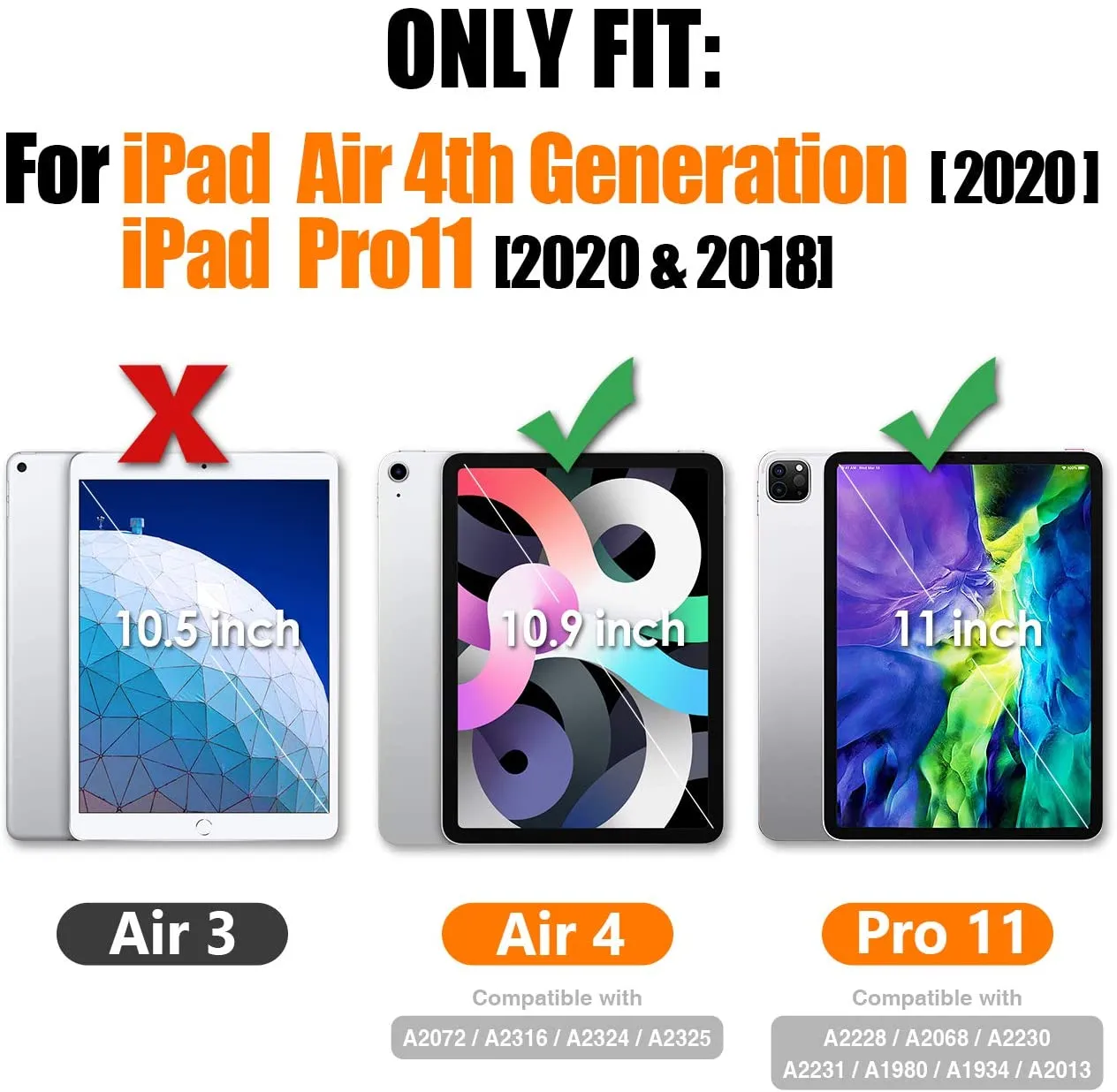 iPad Air 4 Case Rugged Shockproof Case