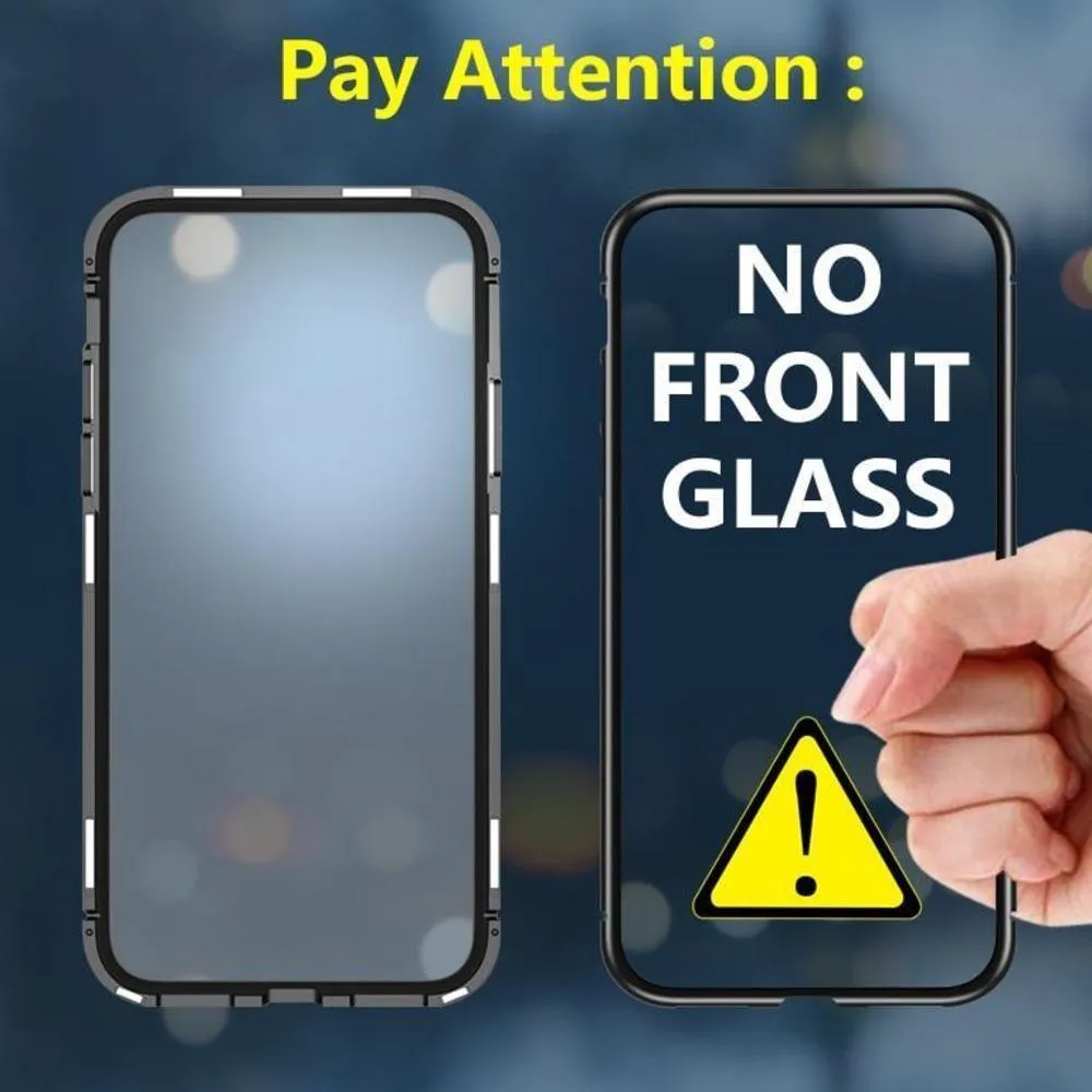 iPhone 11 Electronic Auto-Fit Magnetic Glass Case