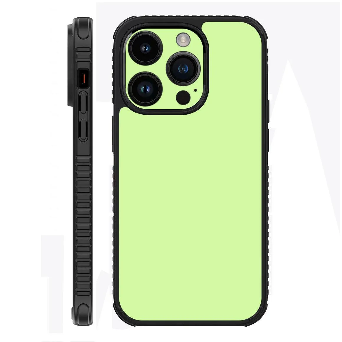 iPhone 14 Pro Max Case Green Glow Skin