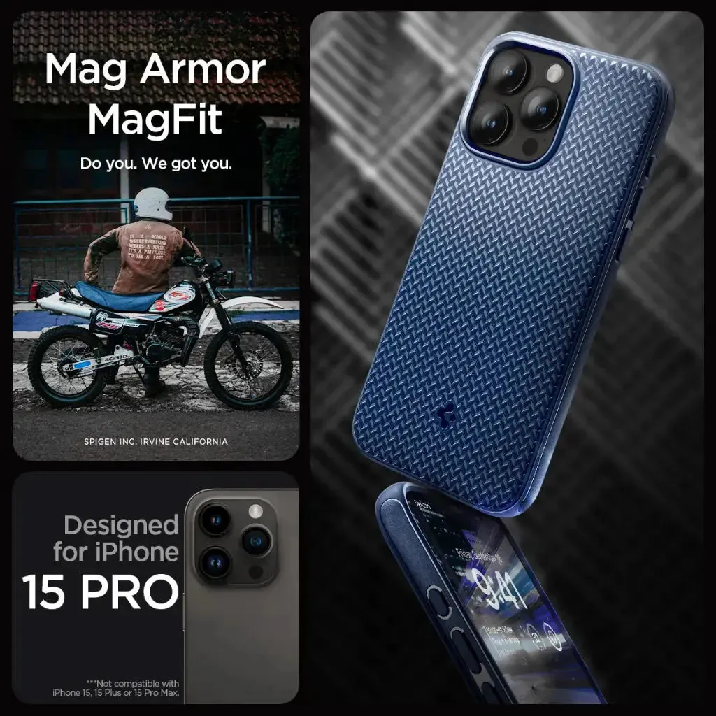 iPhone 15 Pro Case Mag Armor Magfit Magsafe Case