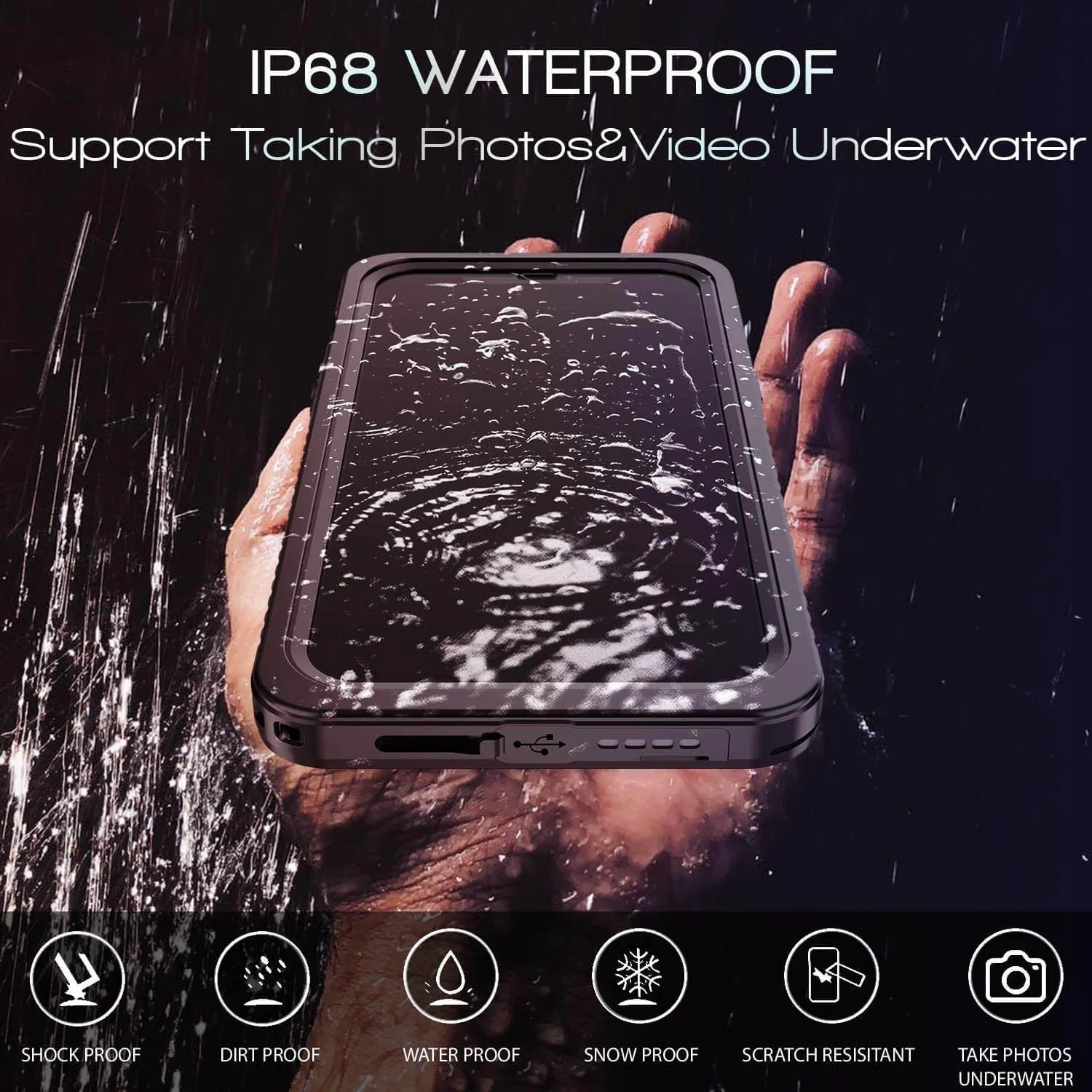 iPhone 15 Pro Max Waterproof Case | Waterproof iPhone 15 Pro Max Case