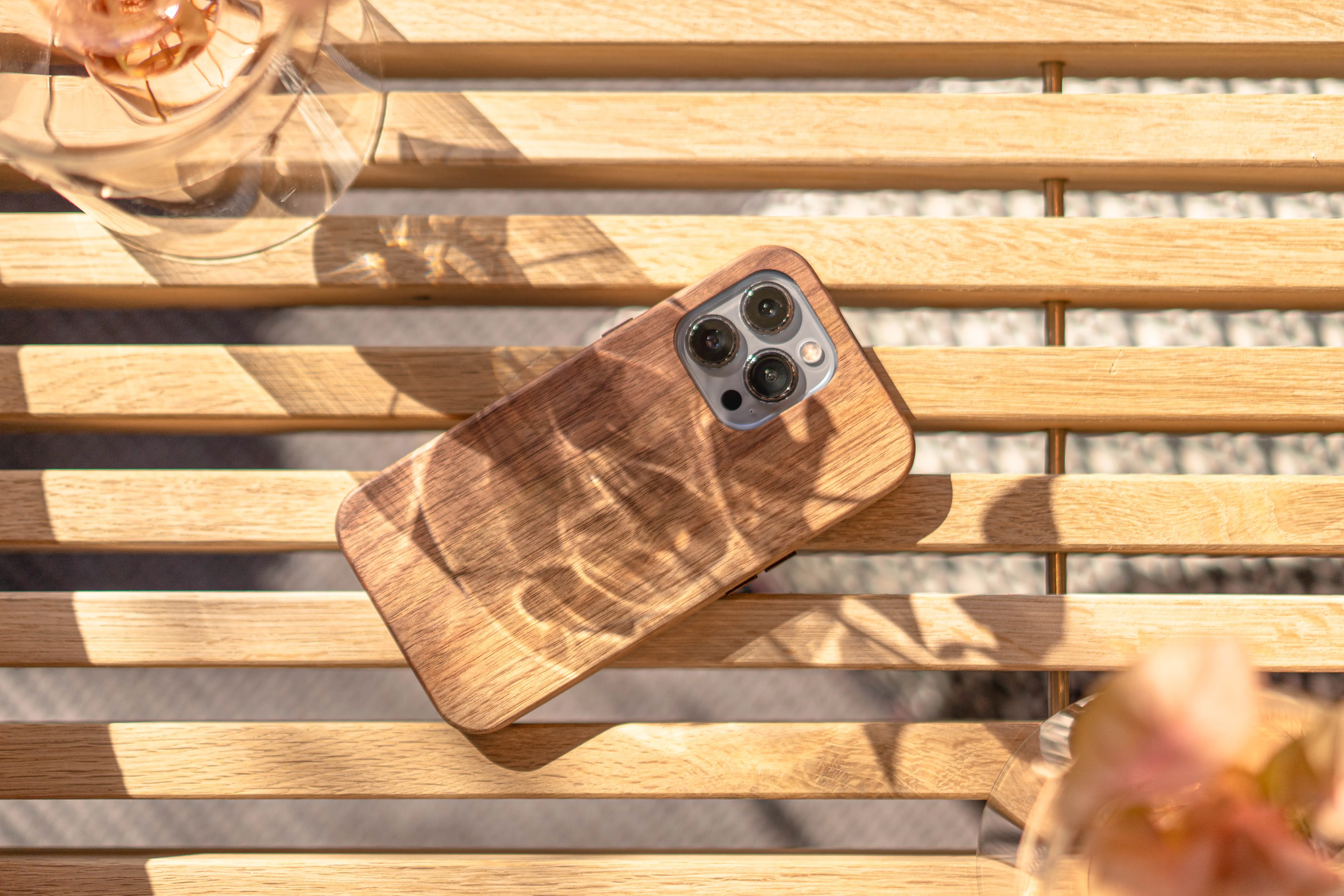 iPhone 15 Pro Max Wood Phone Case