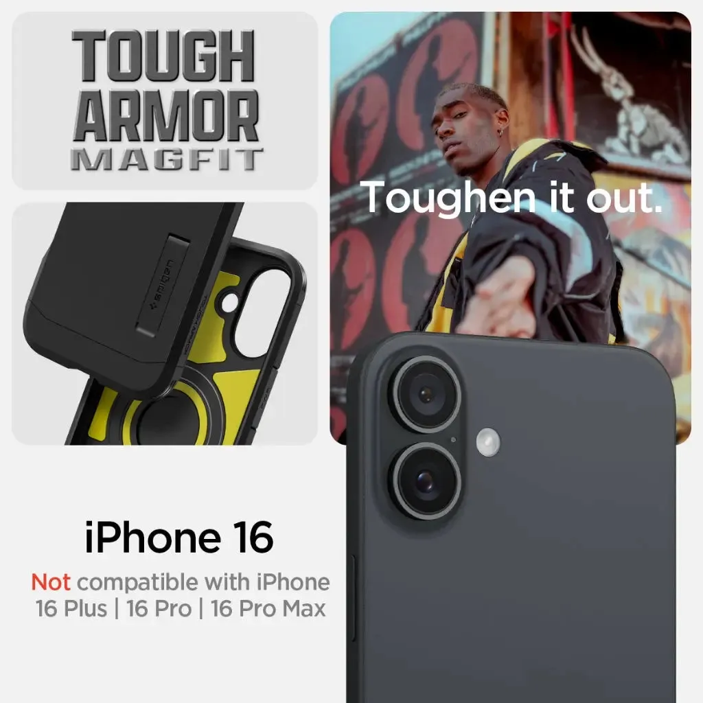 iPhone 16 Case Tough Armor Magfit