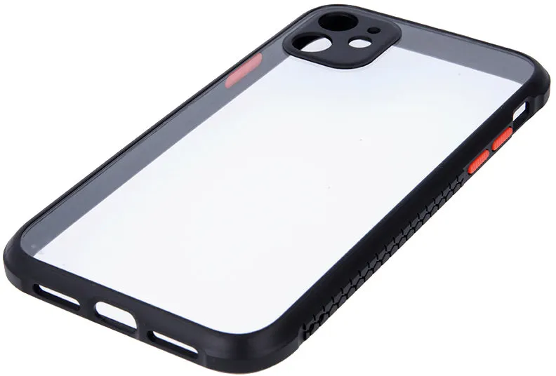 iPhone 7 Hybrid Defender Rugged Case - Black