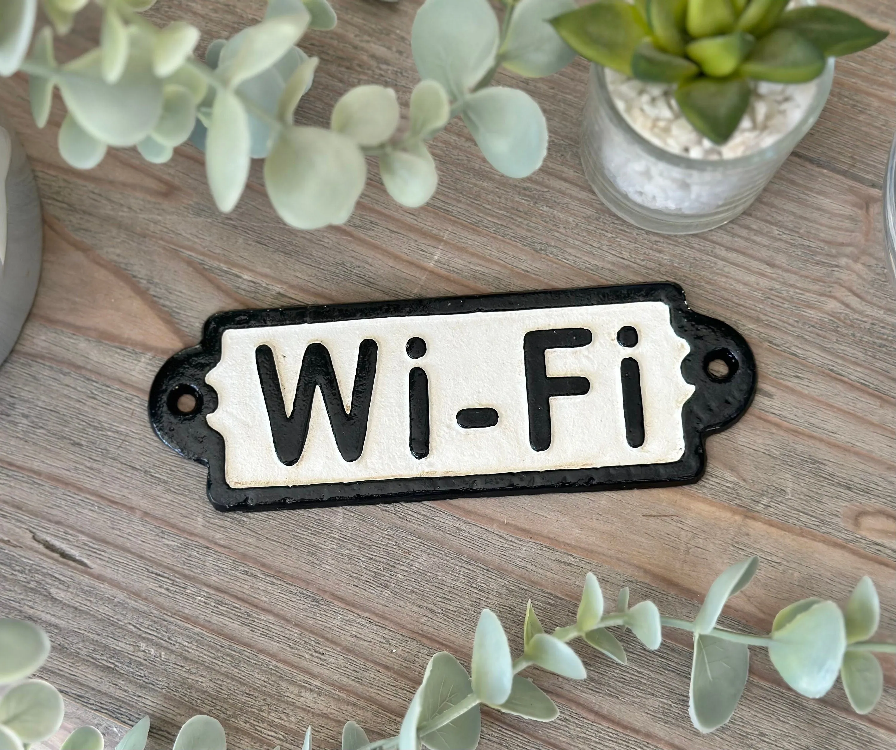 Iron Wi-Fi Sign